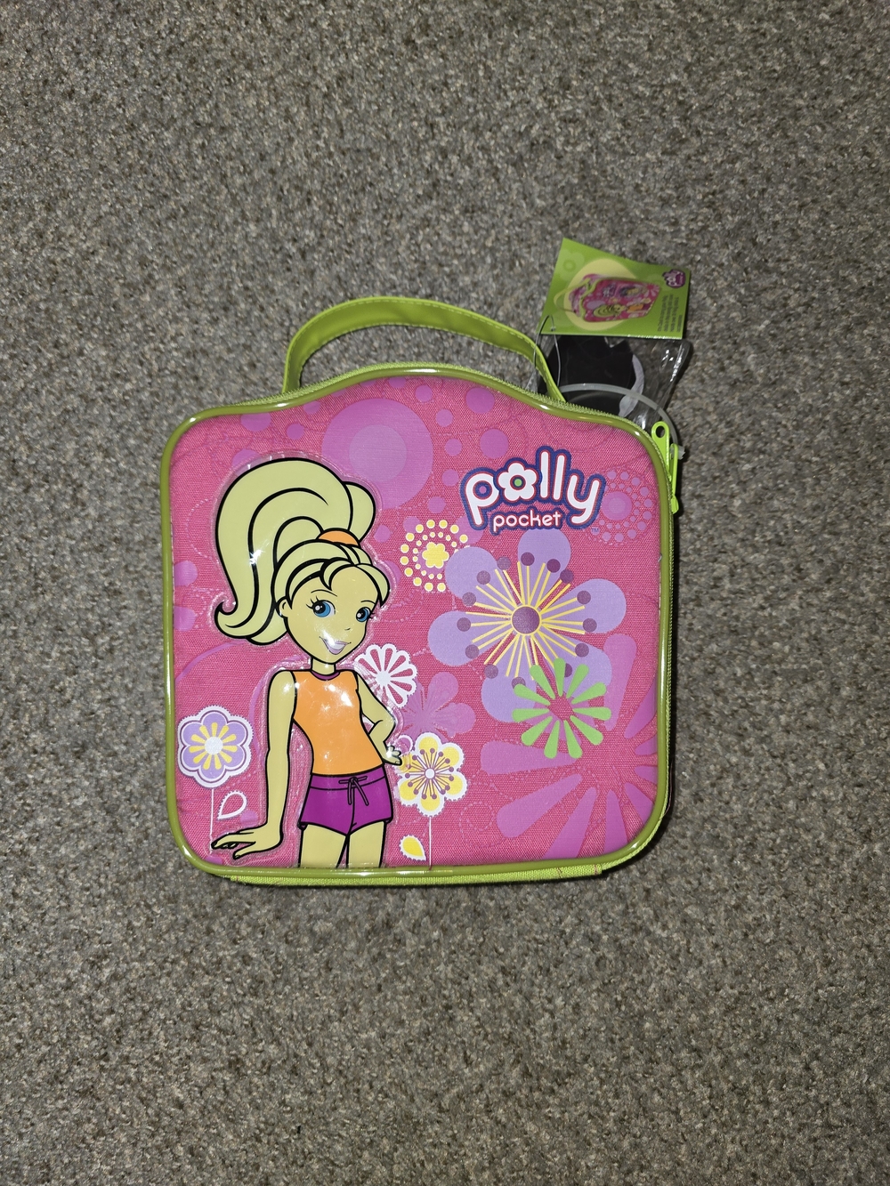 Y2K Polly Pocket Pink Carrying Case Or Lunch Box NEW